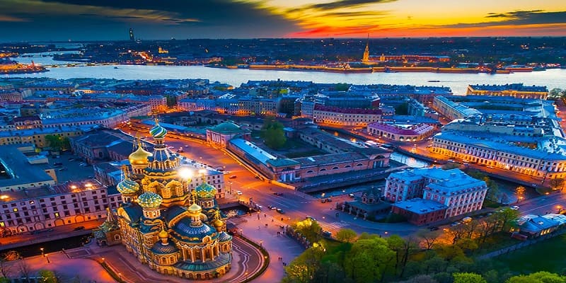 جاهای دیدنی سن پترزبورگ | دومین شهر بزرگ روسیه