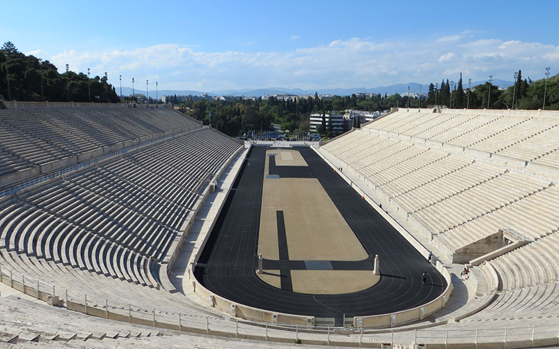 استادیوم المپیک و استادیوم پاناتنایک (Panathenaic Stadium)